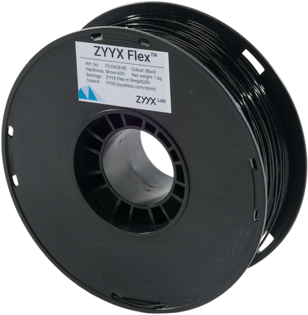 ZYYX Flex60D™ Filamentmaterial